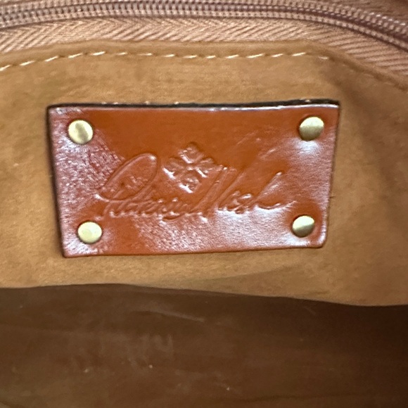 Patricia Nash Tan and Brown Shoulder Bag - Picture 9 of 16